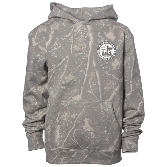 Camo Jesus Loves You Hoodie